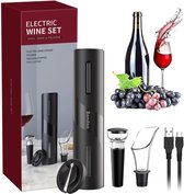 elektrische kurkentrekker oplaadbaar wijnset wijn accessoires