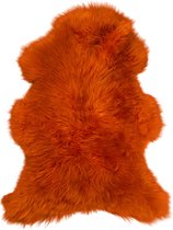 Schapenvacht Donker Oranje - Vloerkleed van 100% Echte Schapenvachten