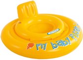 TopGoed- Intex Zwemband Baby Float Geel - 70cm - tot 11 kilogram