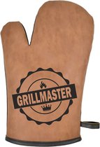 Ovenwant luxe grillmaster logo | vaderdag cadeau | vader cadeautjes | papa | Leer