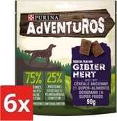 Adventuros - Snack pour chien - Cerf - 6x90gr