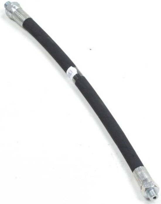 Vetspuitslang, 23 /60 cm flexibele vetslang met veerbescherming, NPT-draad 12.000 psi Barstdruk voor luchtaangedreven apparatuur