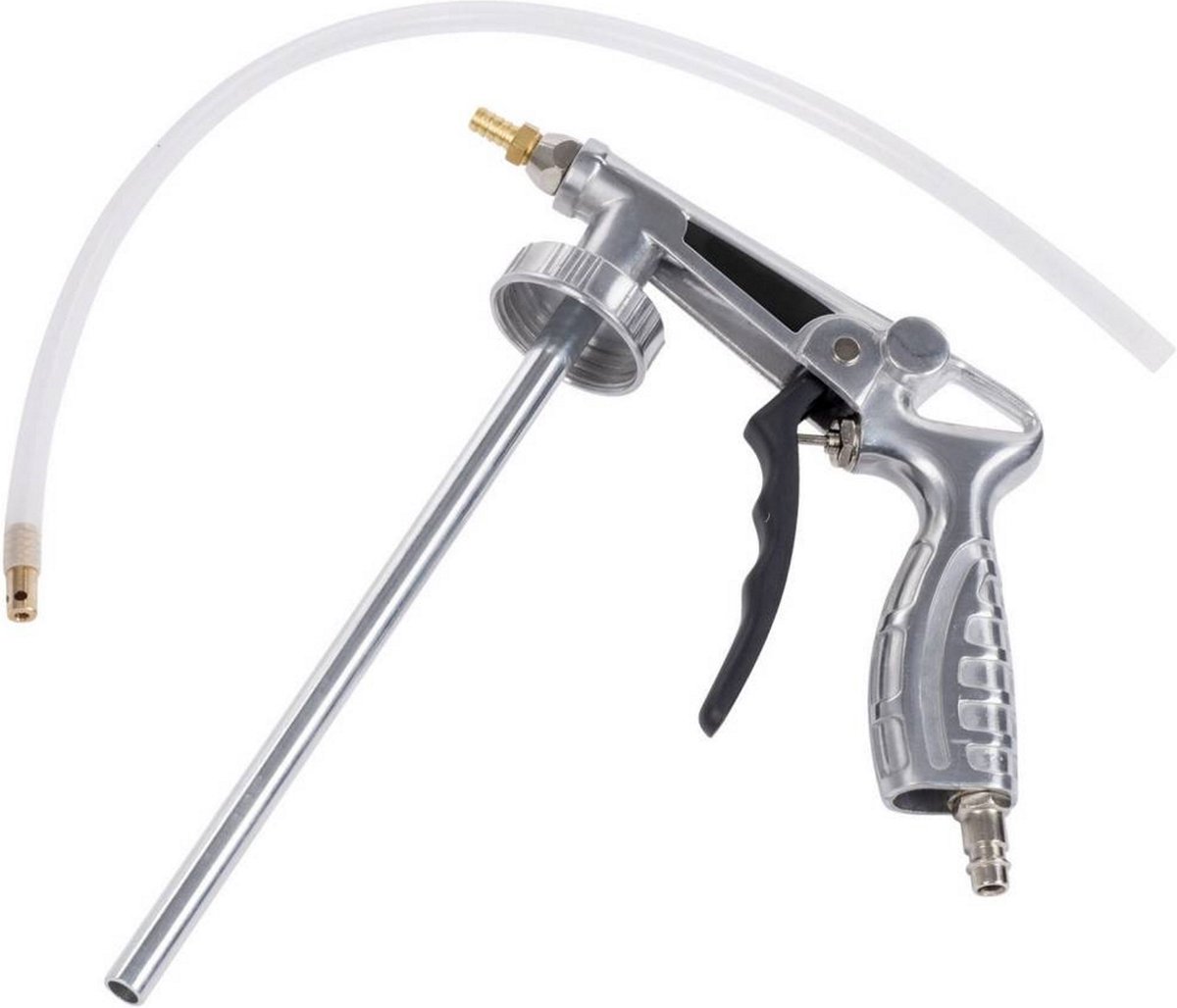 Topgear Zuigbekerpistool 2-in-1 - Regelbare spuitneus - Flexibele slang 500 mm - Geschikt voor 1L bussen