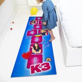 K3 Speelmat - Hinkelmat met Julia, Hanne en Marthe - Vloerkleed  Kinderkamer - Voor Jongens en Meisjes - Kindertapijt K3 - 60X180 cm