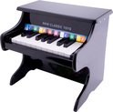 New Classic Toys Houten Speelgoed Piano - Zwart - Inclusief Muziekboekje