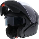 Motor / Scooter Helm - Vito Lanzetti - Systeemhelm - Mat zwart - L