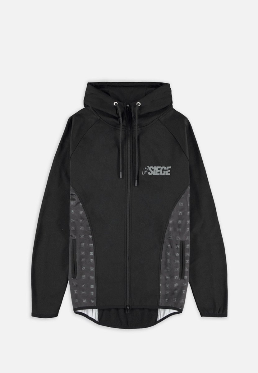 6 Siege - Tech Vest met capuchon - 2XL - Zwart