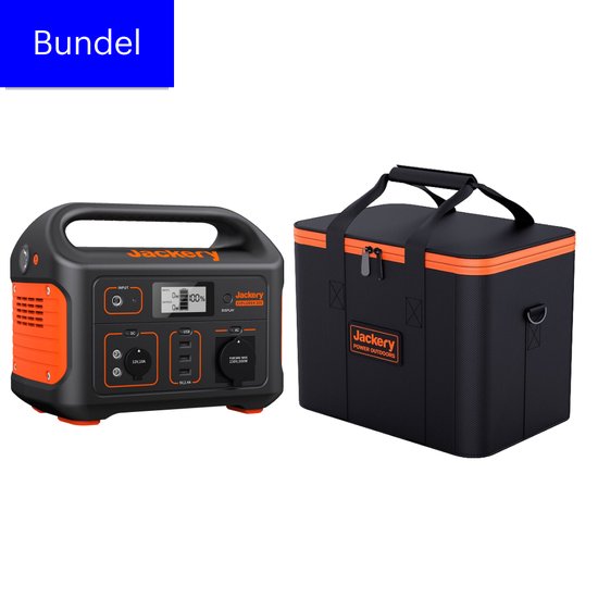 Jackery Explorer 500 met Jackery 500 Carry Case Bundel Jackery