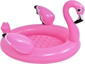 Oneiro’s Luxe Baby opblaaszwembad Flamingo | 108x95x65cm - zomer – tuin – spelen - speelgoud – buitenspeelgoed – zwembad – zwemmen – zomer – intex – tuinaccessoires – koelen – opblaasbaar