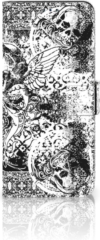 Coque de téléphone Nokia G11 | Portefeuille G21 Book Case Skulls Angel