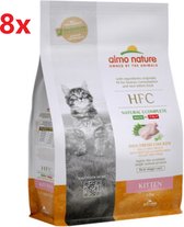 Almo Nature HFC Croquettes pour Chats - Chaton Kip - 8x1,2kg
