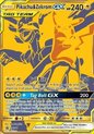 Afbeelding van het spelletje Trading Card - Pokémon Gouden Pikachu & Zekrom GX Full Art - Golden Pikachu- Pokémon Kaarten