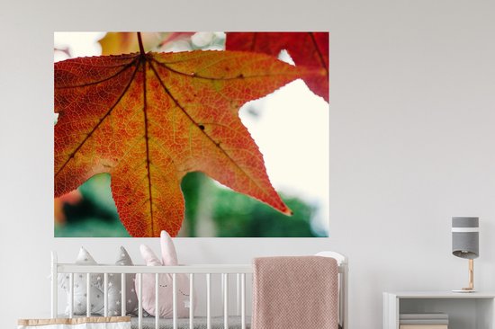Stickers Stickers muraux - Automne - Rural - Feuilles - Saisons - Rural - 120x90 cm - Feuille adhésive