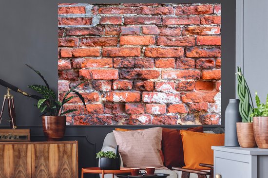 Stickers Stickers muraux - Maçonnerie - Mur - Brique - 160x120 cm - Feuille adhésive XXL