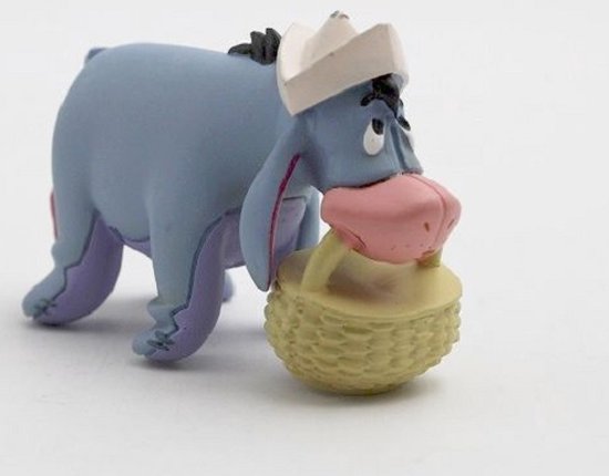 Ezel winnie schatzoeker - Disney Bullyland speelfiguurtje - Winnie de