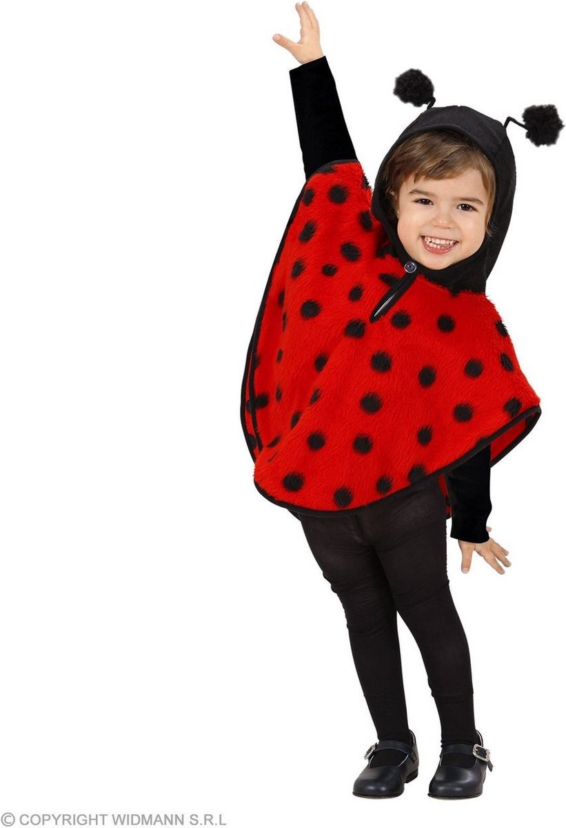 Lieveheersbeestje poncho kinderen