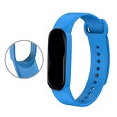 Horlogebandje geschikt voor Mi Band 5/6 - Sportarmband - Slimme Horlogeband geschikt voor Mi Band 5/6 - Blauw