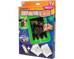 Starlyf Fantastic Pad Tekentablet - Tekenbord - Voor Kinderen - Geheel Kindvriendelijk - Educatief Starlyf Fantastic Pad Tekentablet - Tekenbord - Voor Kinderen - Geheel Kindvriendelijk - Educatief