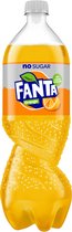 Orange Fanta | No de sucre | Bouteille pour animaux | 12x 50cl