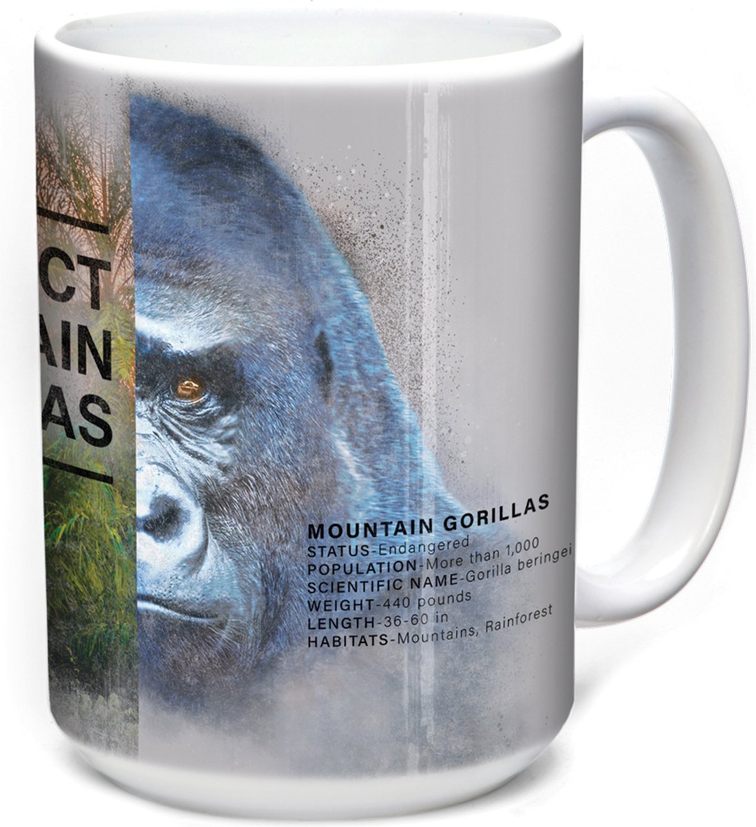 Mok Protect Gorilla Grey 440 ml