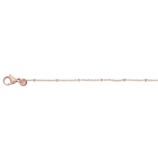 iXXXi-Jewelry-Slim Ball 75cm-Rosé goud-dames-Collier-75 cm