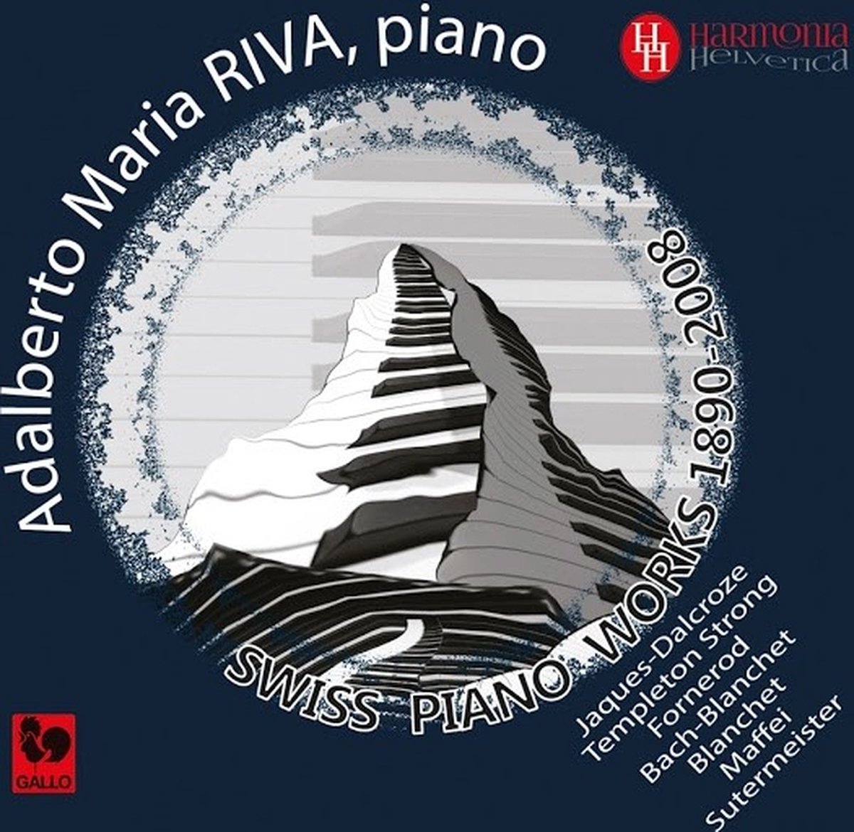 Adalberto Maria Riva - Swiss Piano Works 1890-2008 (CD)