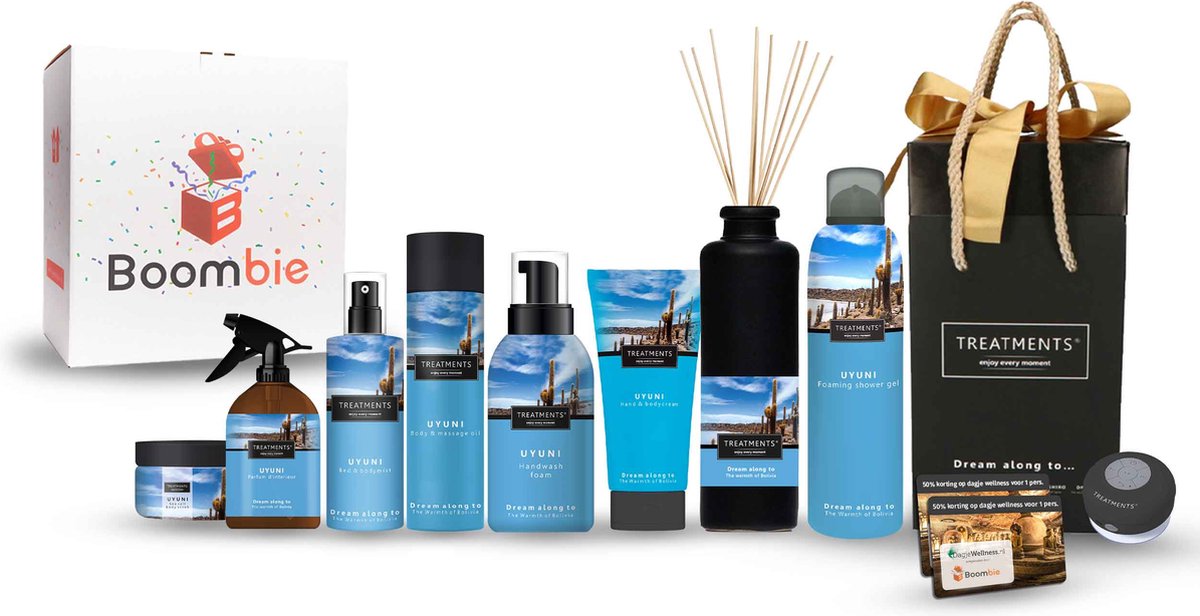 Luxe Treatments Ultimate Spa Experience Giftbox Uyuni Cadeau - | Verstuurd in sierlijke doos! | Luxe cadeaupakket