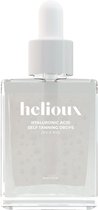 Helioux® Hyaluronic Acid Self Tanning Drops - For A Glowing Face & Body - Magic Drops - Lichaam & Gezicht - Zelfbruiner Druppels