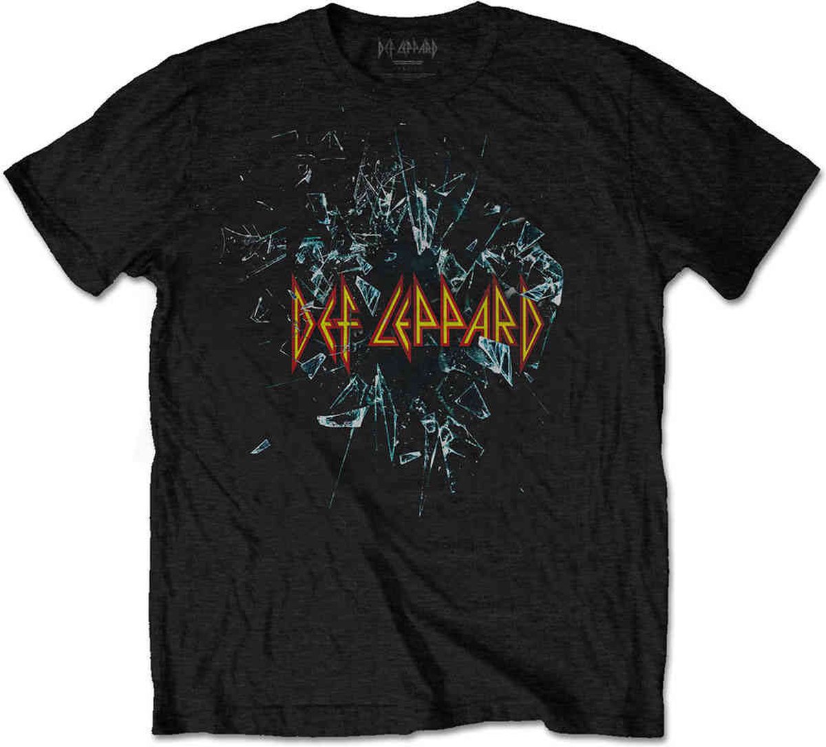 Def Leppard - Shatter Heren T-shirt - 2XL - Zwart