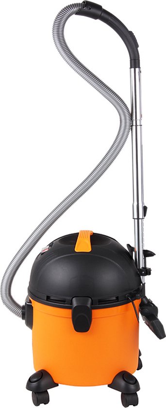 Monzana Stofzuiger Nat & Droog - 1200W 15L Container – Zwart/Oranje