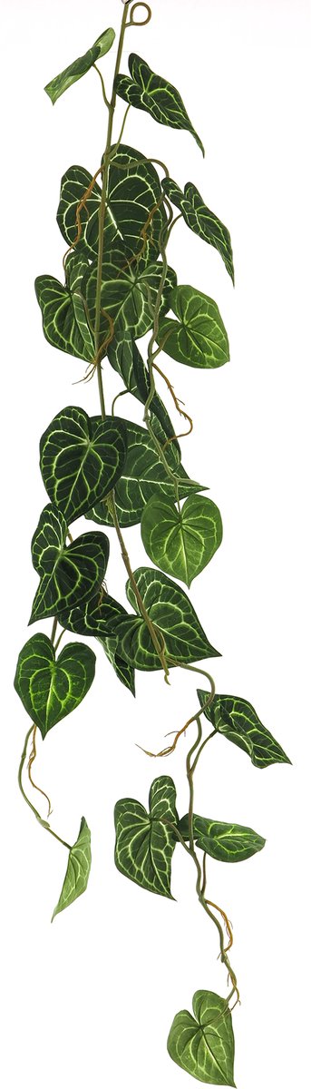 Kunst hangplant Scindapsus 109 cm