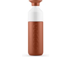 foto van Dopper Thermosfles Insulated Drinkfles - Terracotta Tide - 580 ml