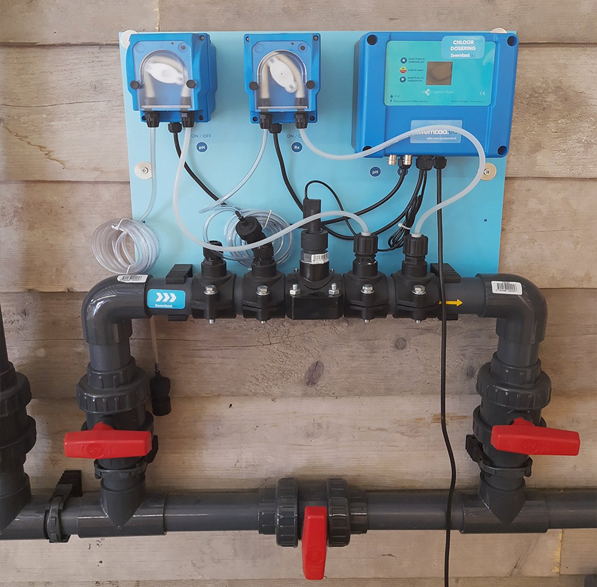 Zwembad Automatisch Chloor en Ph Dosering Systeem met Redox Meting