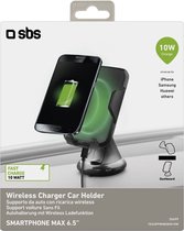 SBS 10W Car Holder, Wireless dashboard/windscreen charging mount, up to 6.5