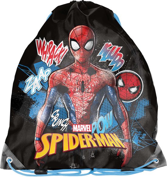 SpiderMan Gymbag, Crunch - 38 x 34 cm - Polyester