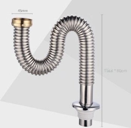 WiseGoods Luxe Keuken & Badkamer Afvoer - Afvoerput - RVS - Design ...