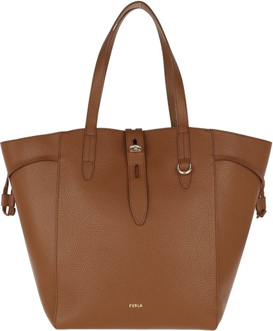 Furla Net M Tote cognac