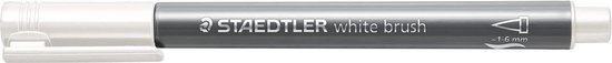 Staedtler stylo pinceau Metallic 8321, blanc 10 pièces