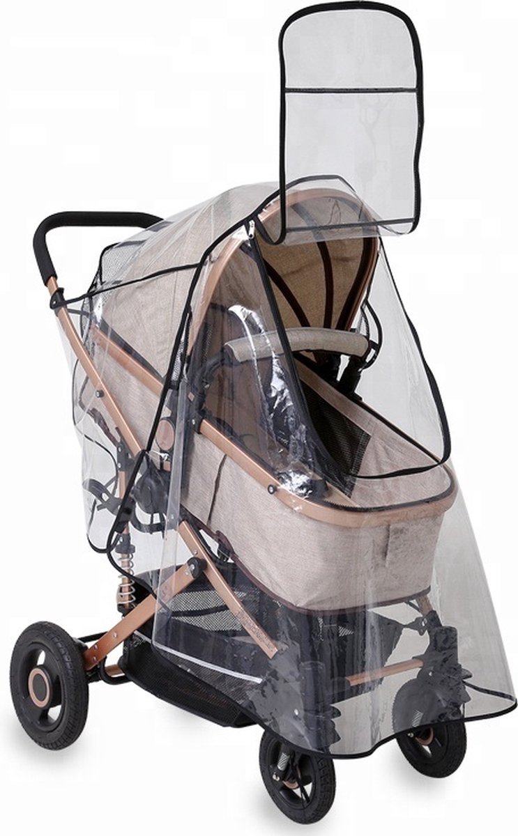 Achilles® Universele Regenhoes Kinderwagen – Buggy Hoes Universeel – Tegen Regen & Miezer – foto 3