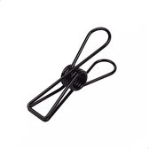 Wire knijper - Fish clips 8 x 32 mm | S | Zwart | 20 stuks