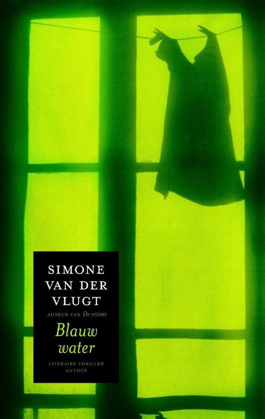 Cover van het boek 'Blauw water' van Simone van der Vlugt