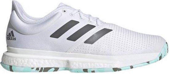 adidas Performance Solecourt M Parley De schoenen van het tennis Mannen Witte 46