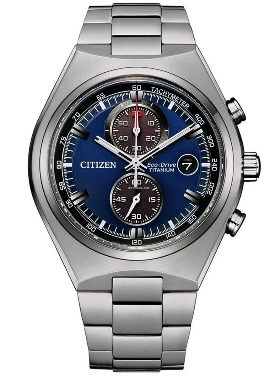 Citizen CA7090-87L Horloge - Titanium - Zilverkleurig - Ø 43 mm