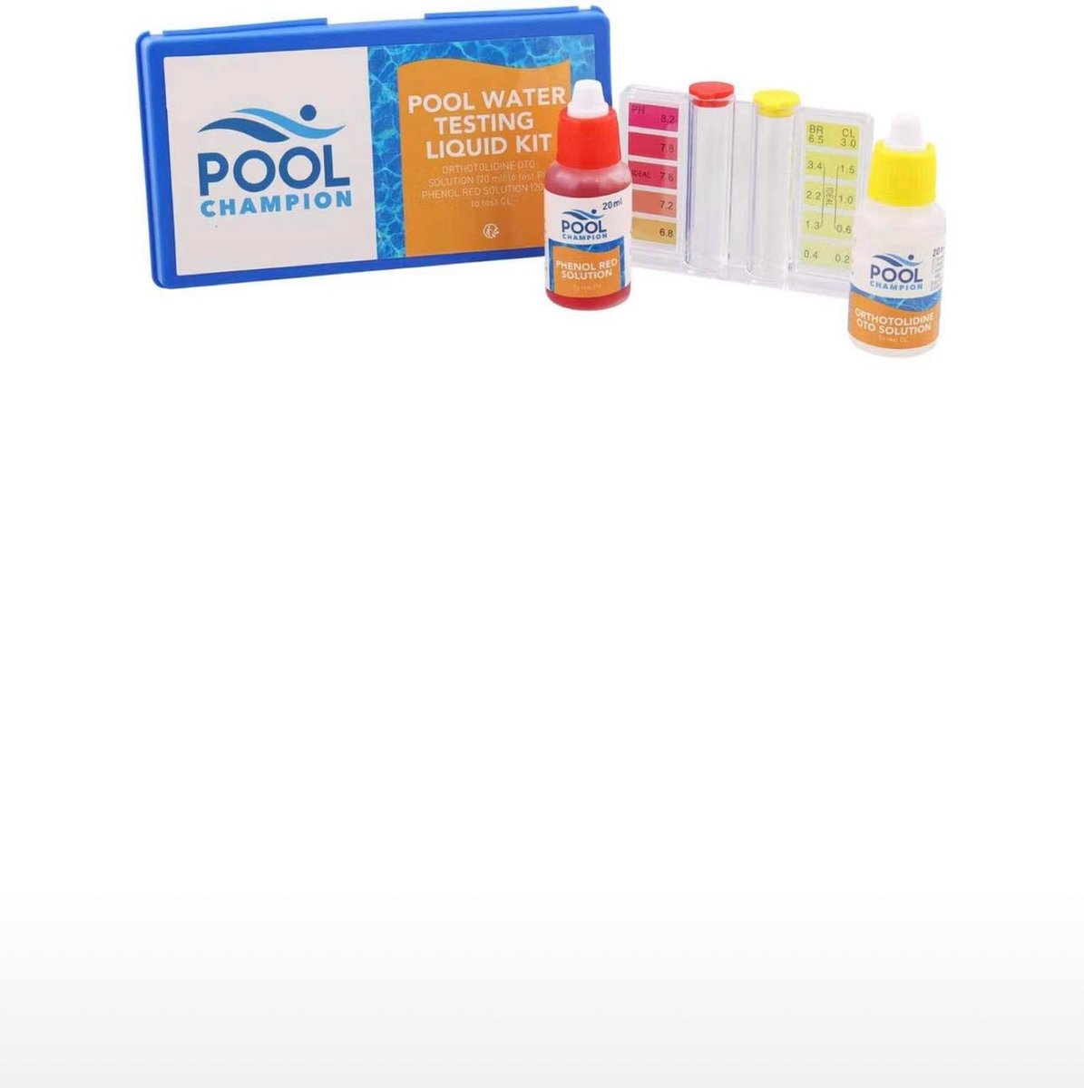 Zwembad kit Test kit chloor Zwembad tester pH bepaling Zwembad