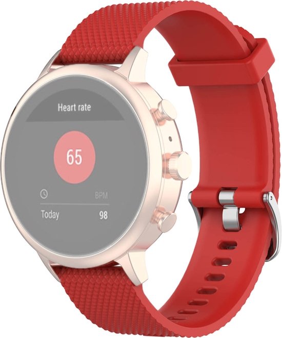 Bracelet en Siliconen rouge adapt tous les mod les de
