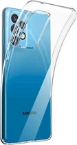 Transparant Hoesje Geschikt Voor Samsung Galaxy A52 / A52S - Back Cover Telefoonhoesje