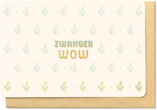 Enfant Terrible - carte de voeux Bloomblush - enceinte wow