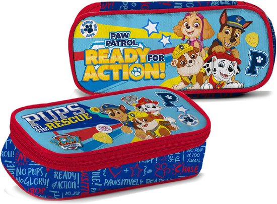 Trousse à crayons PAW Patrol , Pups to the Rescue - 22 x 5 x 9 cm - Polyester