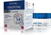 Gerovital H3 Classic Intensief hydraterende antirimpel dagcrème voor vrouwen (45+) met anti-aging complex: Juvinity™ + Vitamine E + Hyaluronzuur- antiverouderingseffect, 50ml
