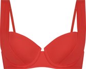 Hunkemöller Dames Badmode Voorgevormde beugel bikinitop Sardinia - Rood - maat F70